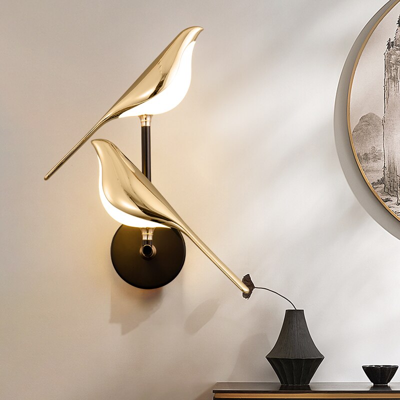 corlado | Moderne Vogel Wandlampe - AviaryGlow