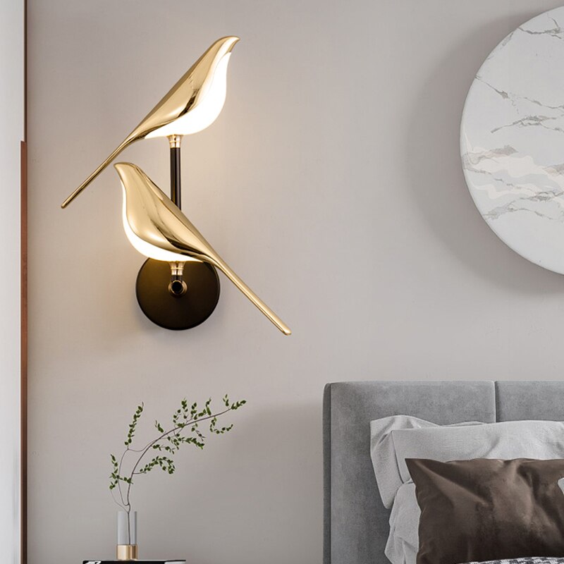 corlado | Moderne Vogel Wandlampe - AviaryGlow