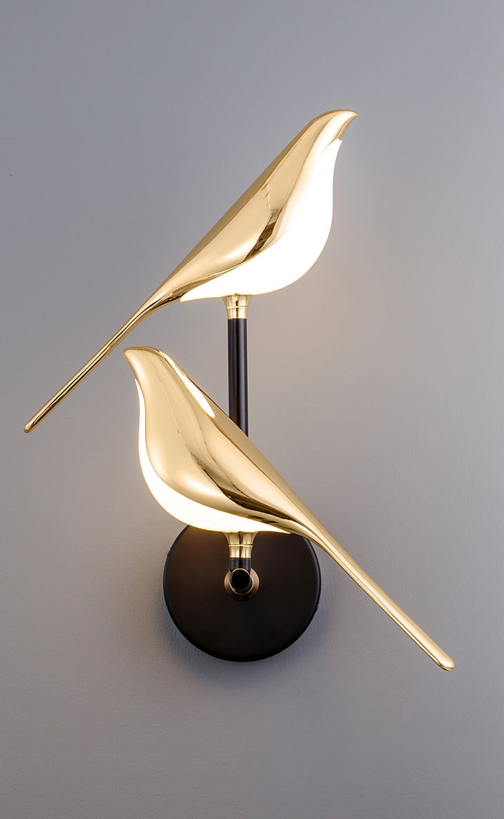 corlado | Moderne Vogel Wandlampe - AviaryGlow