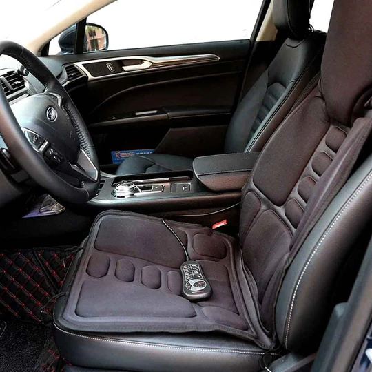 corlado | 8 Modi Massagestuhlauflage mit beheiztem Rücken-Nacken-Kissen für Auto & Zuhause