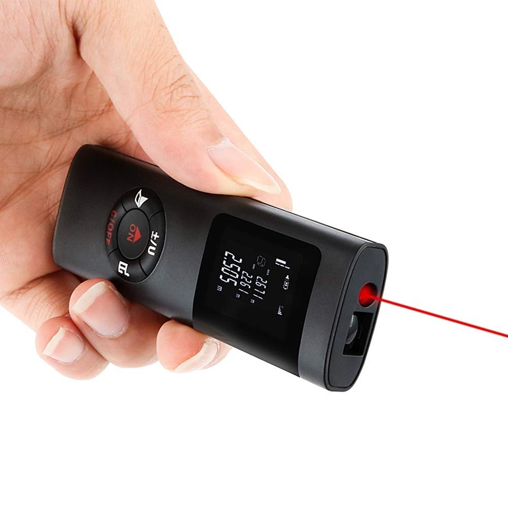 corlado | USB-wiederaufladbarer Mini-Laser-Reichweitenfinder