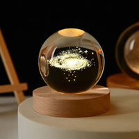 3D-gravierte Universum-Lampe - Kosmisches Licht für Ihren Raum