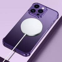 Smartphone Hülle, schlank, minimalistischer Metall-Schutz