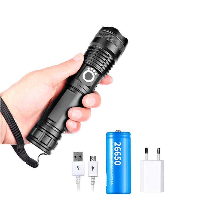 corlado | USB leistungsstarker Taschenlampe